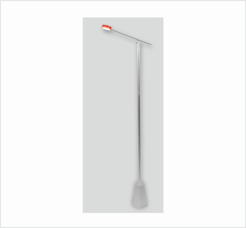 6017 Lampara de suelo LED 24W , Dimable, RGB Aluminio Mate - Imagen 3