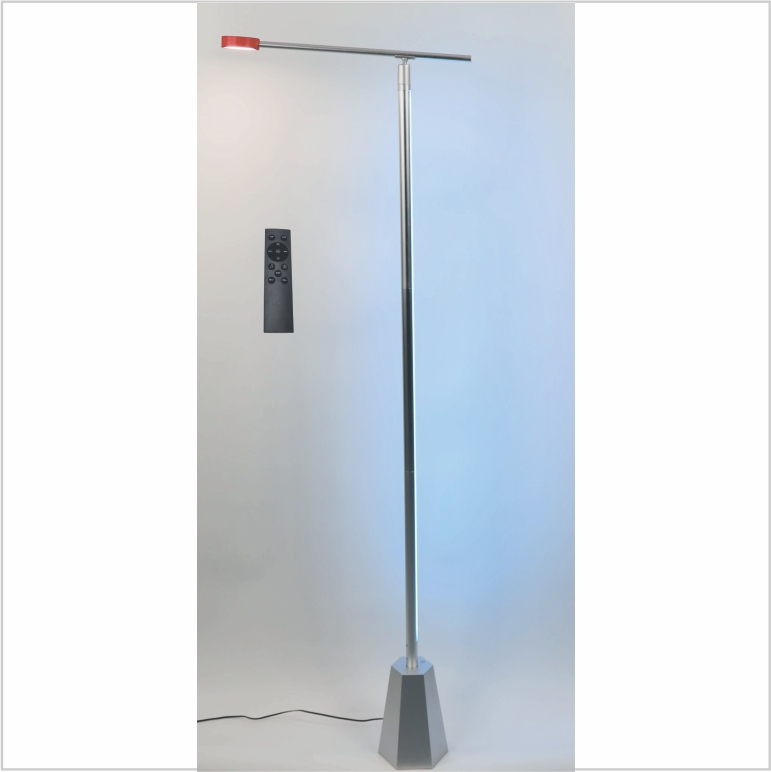 6017 Lampara de suelo LED 24W , Dimable, RGB Aluminio Mate - Imagen 4