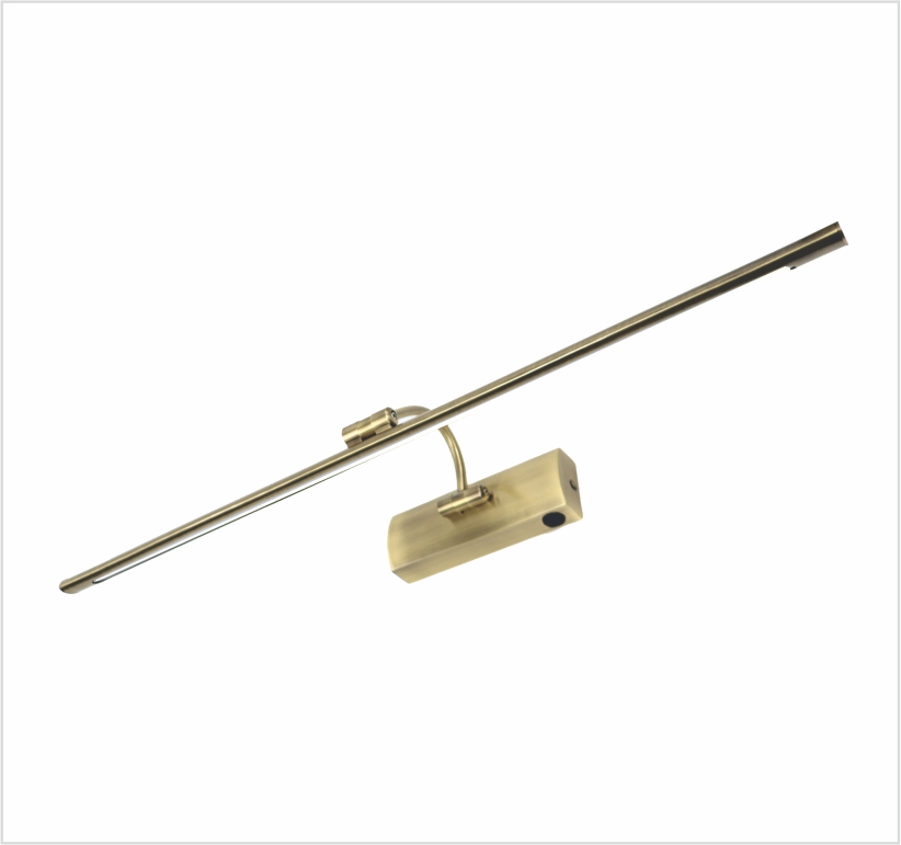 4101 Aplique LED 16W luz cálida 3000K, acabado bronce antiguo. 72cm, con interruptor