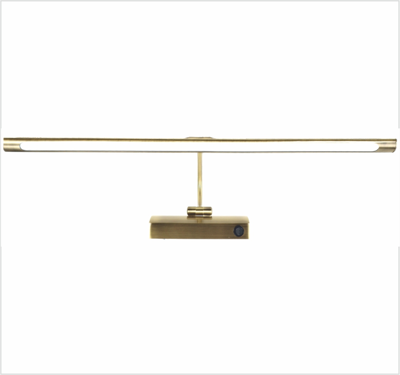 4101 Aplique LED 16W luz cálida 3000K, acabado bronce antiguo. 72cm, con interruptor - Imagen 3