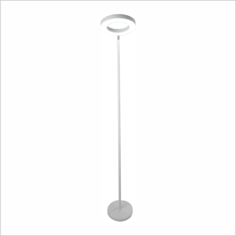 6016 Nuevo Pie de salón SMART, WI-FI , sensor táctil + APP control, dimable 3000K- 6000K + RGB 42W BLANCO, - Imagen 2