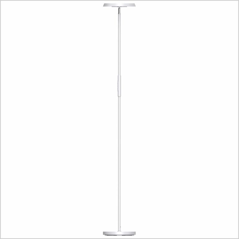 Pie de salón SMART, WI-FI + sensor táctil + APP control, regulable, 3000K- 6000K + RGB 25W, lacado BLANCO MATE - Imagen 2