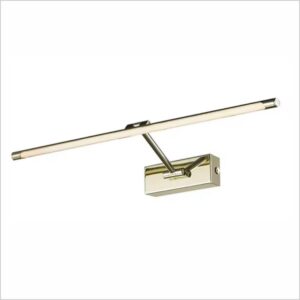 4110 Aplique LED 8W ,tono de luz cálida , Oro brillante. 48cm