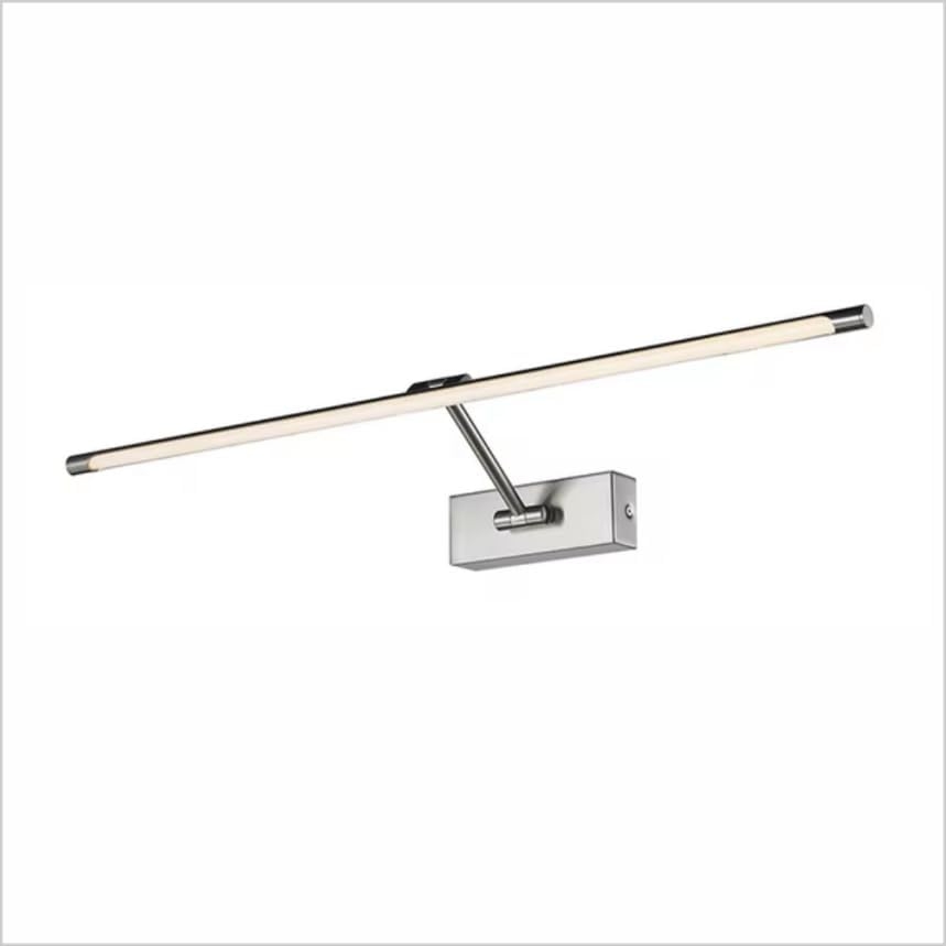 4111 Aplique LED de pared para cuadros, espejos 8W luz cálida, Niquel mate. 48cm