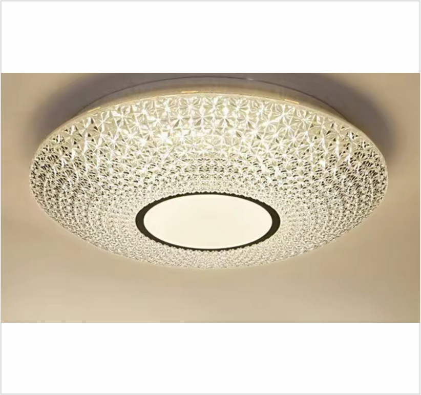 1042 Lampara de Techo Led 40w con mando, Regulable  Blanco, redondo Ø40cm - Imagen 2
