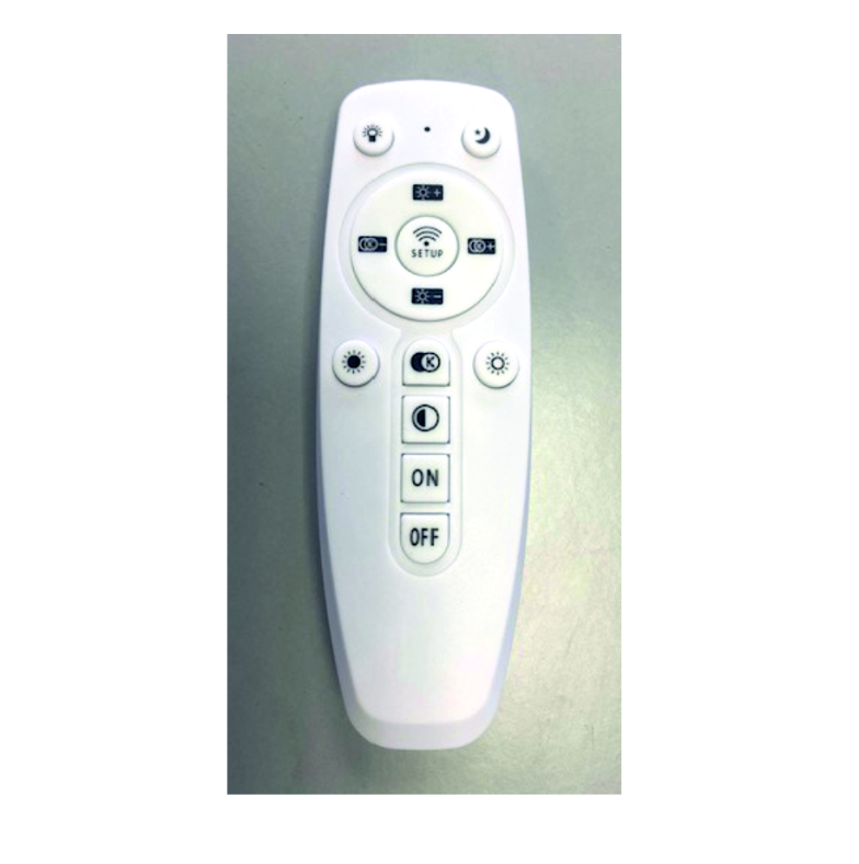 1044 Plafón de Techo Led 80W con mando , Regulable,dorado, redondo Ø40cm - Imagen 9