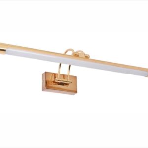 4113 Aplique LED de pared para  cuadros, led 9W, luz cálida, Acabado Oro con Cobre (rosado). 50cm