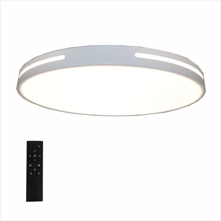 1040 Lampara de Techo Led 40w Lacado Blanco, redondo Ø40cm