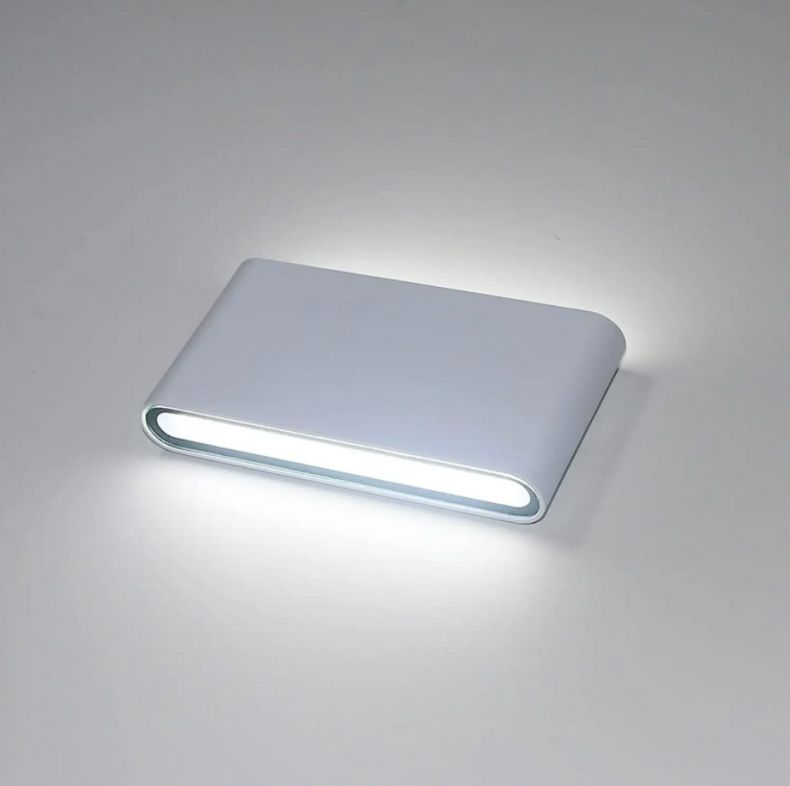 4131 Aplique led para interior o exterior ultradelgado.12W Blanco 18cm - Imagen 2