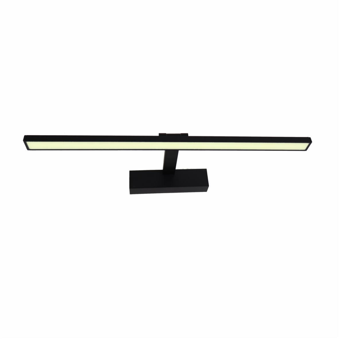 4127 Aplique LED de pared 60 cm – Negro mate, 14W, luz cálida. Articulado