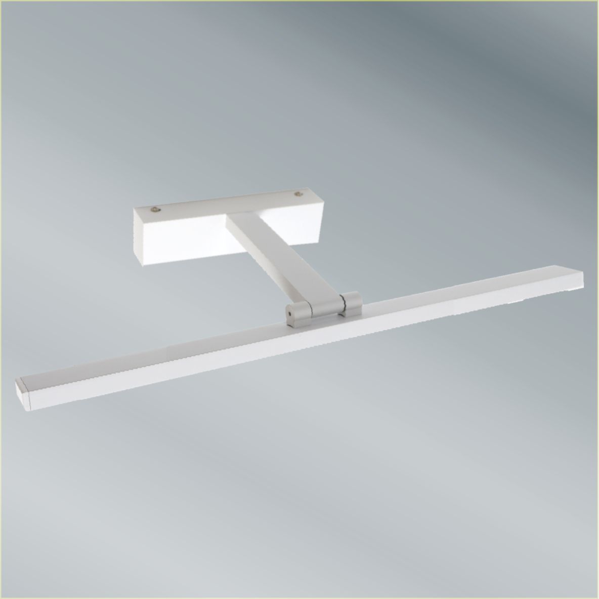 4128 Aplique LED de pared 60 cm – BLANCO mate, 14W, luz cálida. Articulado - Imagen 4