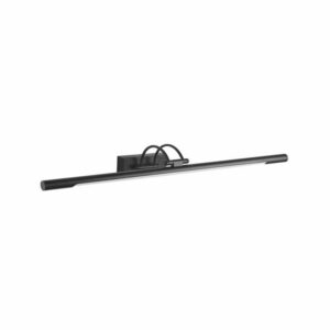 4134 Aplique led de pared  90cm 16W Negro Mate, Luz calida Articulado